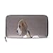 Produktbild Enhusk Puppy Dog Play Box Lange Passport Clutch Geldbörsen Reißverschluss Brieftasche Fall Handtasche Geld Organizer Tasche Kreditkarteninhaber Für Dame Frauen Mädchen Männer Reisegeschenk