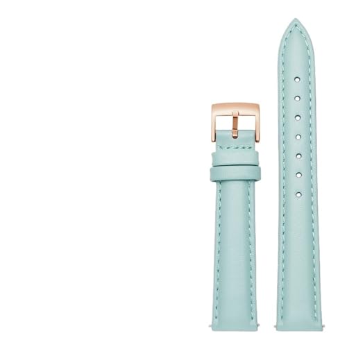 LUGEMA 14mm 16mm 18mm 20mm {vv[voh Fossil ƌ݊ V`YvXgbvƌ݊ DW fB[X uXbgƌ݊ XJCu[ sN uE(Sky blue-rosegold,18mm)