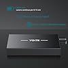 YGiTK Amplificatore Hifi per Cuffie Portatile 16-300Ω, 1500mAh con 8h di Riproduzione, Interfaccia Type-C,Jack Audio 3.5mm,Carcassa in Alluminio,Compatibile con MP3/Smartphone/Laptop/PC