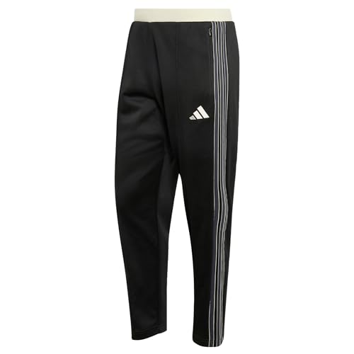 Pantalon de survêtement adidas hommes jambes droites en tissu piqué stadium