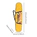 Vaveren Snowboard Carry Case for Adjustable Strap for Single Board, Yellow