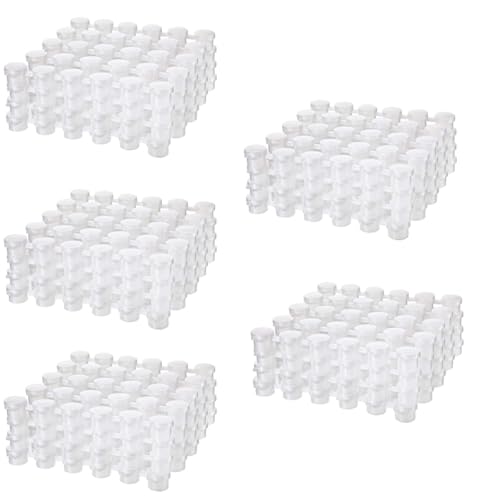 Botes de almacenamiento transparentes de 2 ml para evitar que se sequen tus mezclas de pintura acrílica