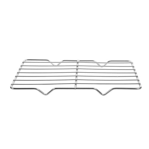 STOBAZA Stainless Steel Baking Rack for Oven Cooking Bbq Grilling Rack with Fine Mesh Design Roasting Rack for Even Heating and Oil Dripping Portable Cooling Racks for Outdoor
