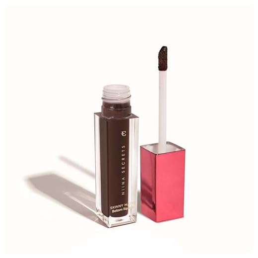 NIINA SECRETS BATOM LÍQUIDO SKINNY MATTE MARROM/LIR 5ml