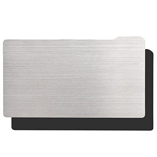 Placas de Acero Flexibles 3D Plataforma de Impresora Magnética 135x75mm Compatible con Elegoo Mars/Mars Pro/Wanhao D7 / Mini