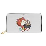 妖怪ウォッチ (18) 長財布 本革 大容量 ラウンドファスナー 小銭入れ 男女兼用 財布