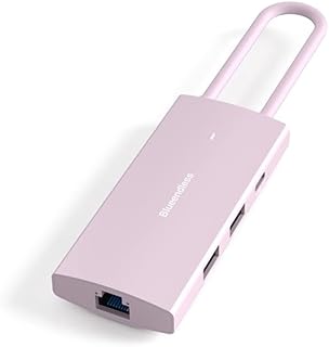 Type C Docking Station 6 in 1 Type C Hubs USB3.0 PD3.0+Gigabit Ethernet Converter USB 2.0 Hubs Extender 6 in 1 USB C Hubs Multiport Adapter