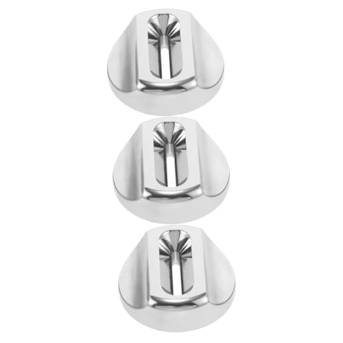 VILLCASE 3pcs Game Machine Vending Machine Coin Entrance Sturdy Metal Quick Slot