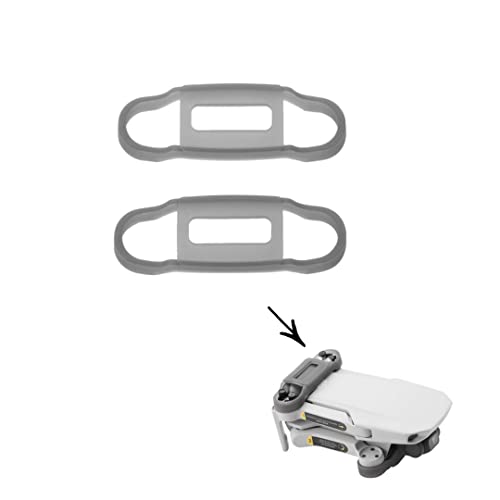 Image of GetZget Props Holder Compatible with DJI Mavic Mini /Mini 2 / Mini SE Propeller Holder Silicone Cover Accessories (Grey)