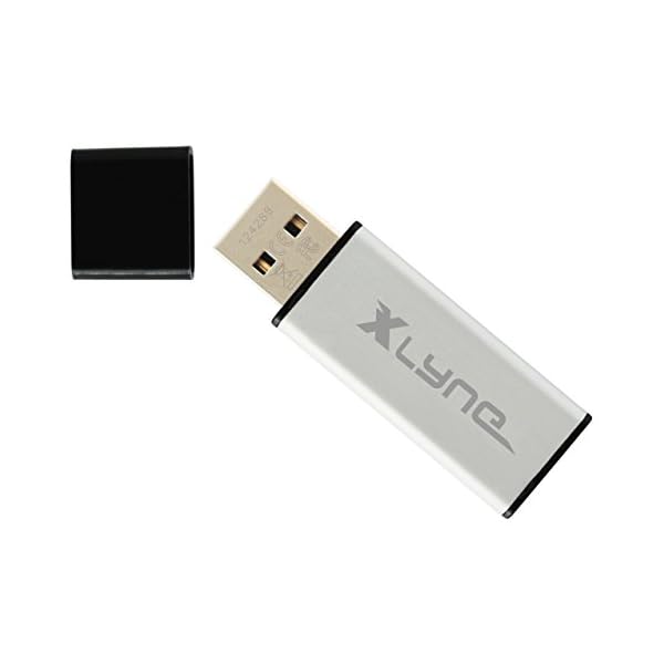 XLYNE 1GB USB-Stick 2.0 ALU High Speed, Design Flash Laufwerk, 1 Stück – Bild 4