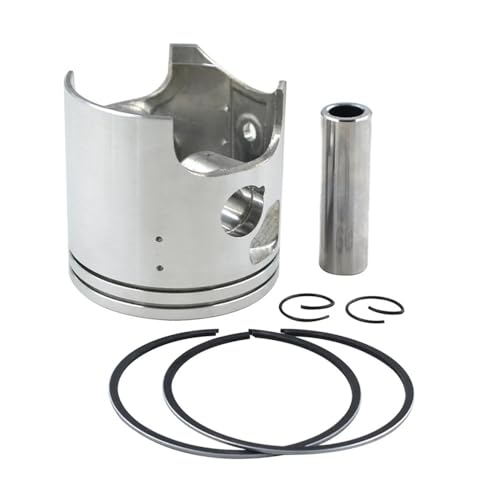 Segments piston KDX 200 résolvant les pertes de compression sur cylindre 66mm à 67mm