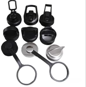 Miniatura 9 de AYUBI 32 onzas Botella de agua aislada con popote, para bebidas frías y calientes y moderna tapa de rosca que se mantiene fría durante 24 horas,