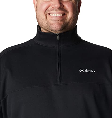 Columbia Herren Hart Mountain II Half Zip Wanderhemd, schwarz, 2X – Ansicht 9