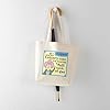 CafePress Aunty Acid: Win The Lottery Tote Bag Natural Canvas Tote Bag, Reusable Shopping Bag #5