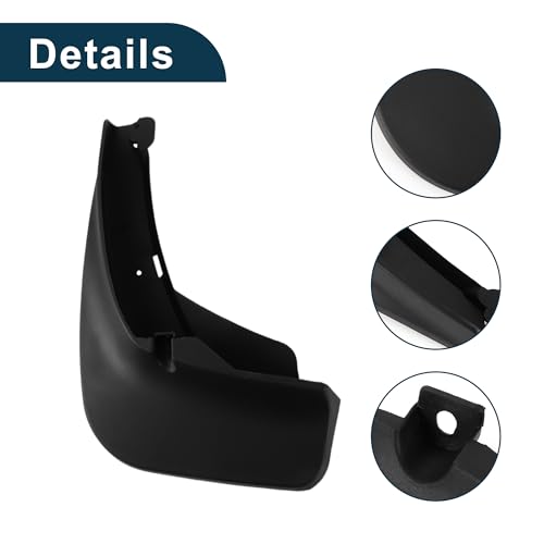 Image of Mud Flaps Splash Guards for Volkswagen Touareg 2019-2023 W /Mount Accessories Mud Guards Front and Rear 1 Set