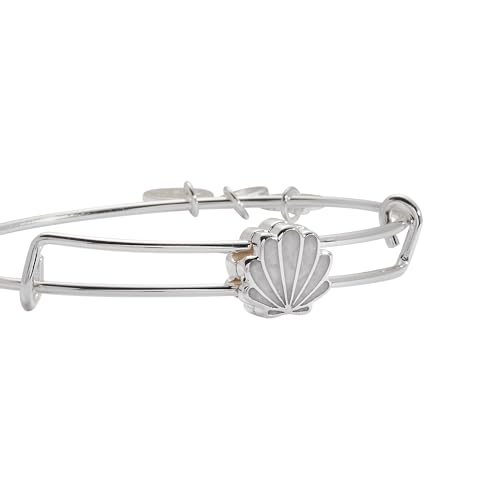 Alex and Ani Mother of Pearl Scallop Shell Slider Bangle2
