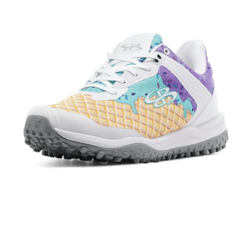 Boombah Viper Women's Turf - Ice Cream Pitching Toe Bright