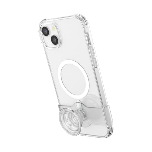 Image of PopSockets iPhone 14 Plus Phone Case with MagSafe- Clear