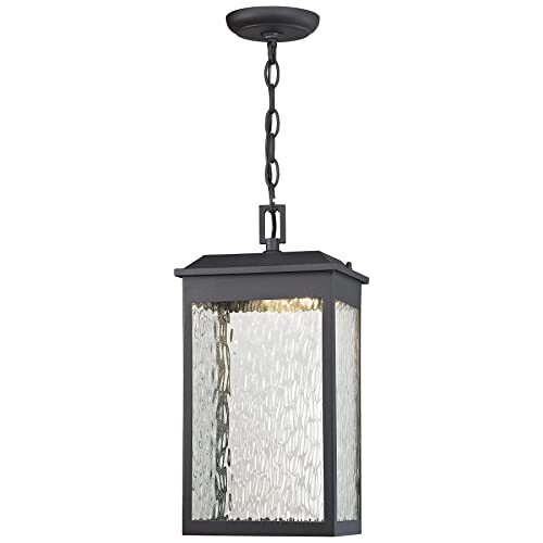 Best Cyber Deals 🔥 ELK Lighting 45203/LED Ceiling-Pendant-fixtures, 16 x 8 x 7, Black