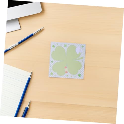 Blocs-notes autocollants trèfle Saint-Patrick pour planner et organisation de bureau