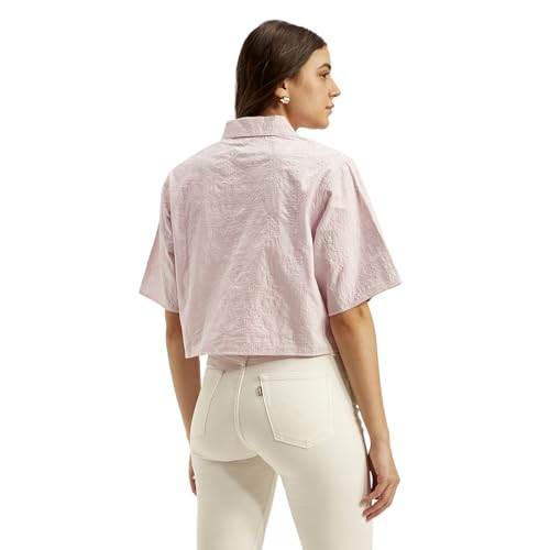 Image of Levi's Women's Textured Spread Collar Shirt