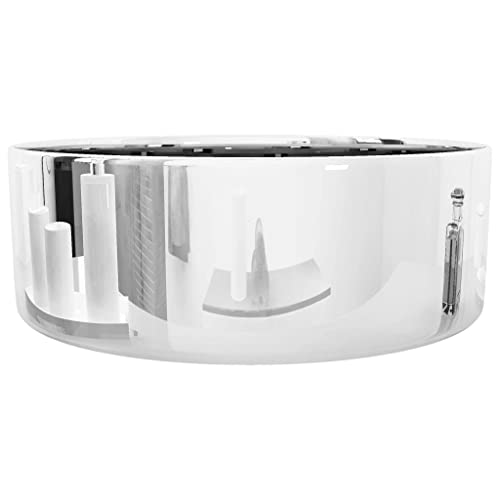 Susany Wash Basin Ceramic Silver Basin Bathroom Stone Resin Wash Basin 40x15 cm