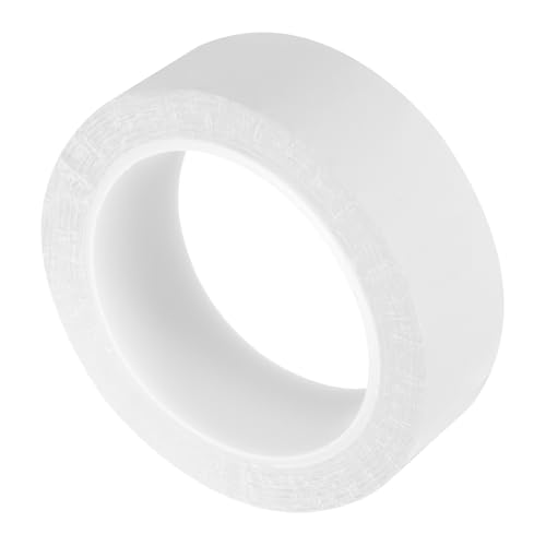 Image of uxcell 1 Rolls White 1.38 Inch x 72 Yards Polyester Film Electrical Tape PET Tape High Temperature Heat Resistant Tape for Transformer Motor Wire 5S Positioning Logo,35mm x 66m