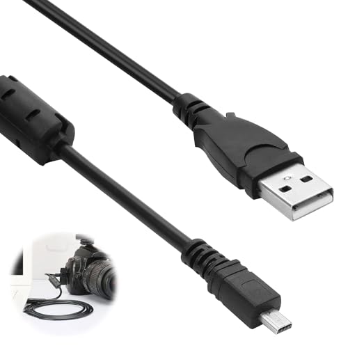 Hemlosk Cable cargador mini USB para cámara de tablero
