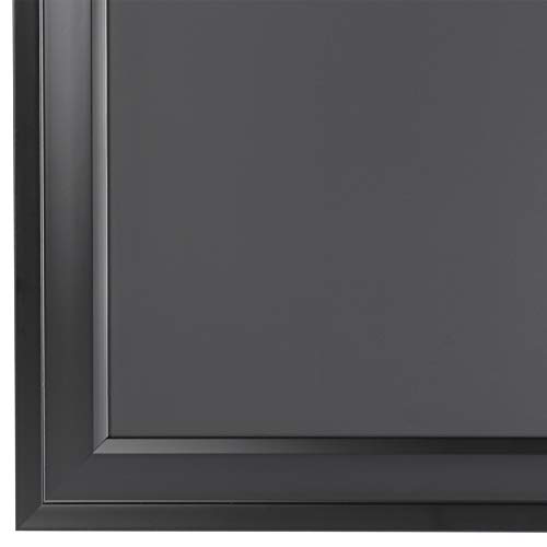 DesignOvation Bosc Framed Magnetic Chalkboard, 18.5x27.5, Black - Thumbnail 3