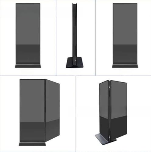 Image of 50 inch Dual-Sided Indoor Floor-Standing LCD Advertising Kiosk with Wheel Stand | Android RK3568 2GB+32GB | Non-Touch | CMS Preinstalled