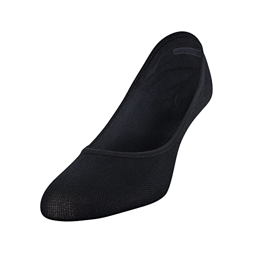 Peds Women's Lightweight Low Cut No Show Socks, Multipairs, Black (6-Pairs), Shoe Size: 8-12 #TOP2