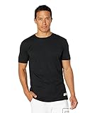 UFC Basic 3-Pack Crew Neck Regular T-Shirt – Round Neckline – Straight Hemline – Pull-Over Design – Cotton White/Black/Grey LG One Size