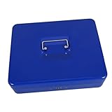 FUNNETOYU Kombinations Organizer Schicht Bürotheke Passwort Aufbewahrung Metall – Für Geschäftsregister Kassentablett Persönlicher Abschließbarer Behälter Aufbewahrung Geschäfte Und