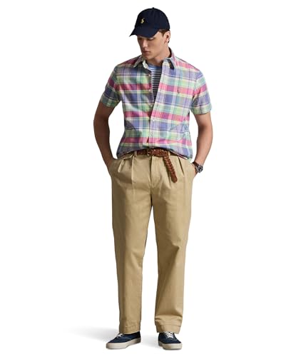 Image of POLO RALPH LAUREN Men's Classic Fit Plaid Oxford Shirt