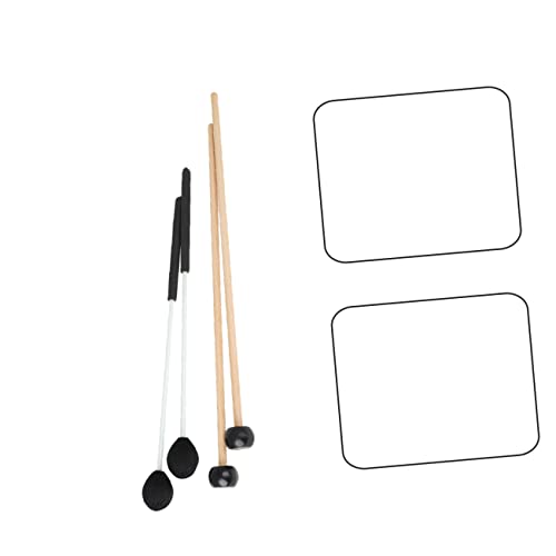 SUPVOX 2 Pares Martelo De Marimba Marretas De Madeira Martelo De Piano Xilofone Martelo De Xilofone