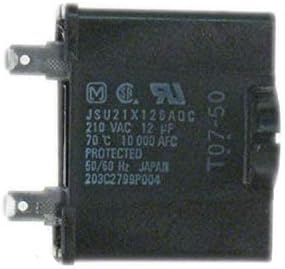 WR55X24064 Refrigerator Run Capacitor Genuine Original Equipment Manufacturer (OEM) Part