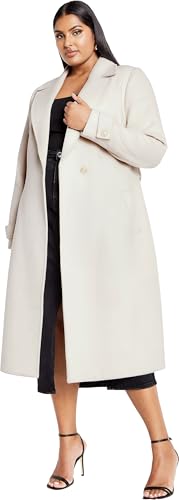 City Chic Women's Plus Size Abby Coat, 14