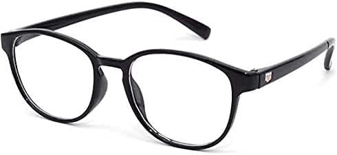 FWO Bifocal Reading Glasses For Men And Women Distance Plano Reading All Powers Are Available Round Shape Black In Color +1.00 1.25 1.50 1.75 2.00 2.25 2.50 2.75 +3.00 (Non-Anti Glare)