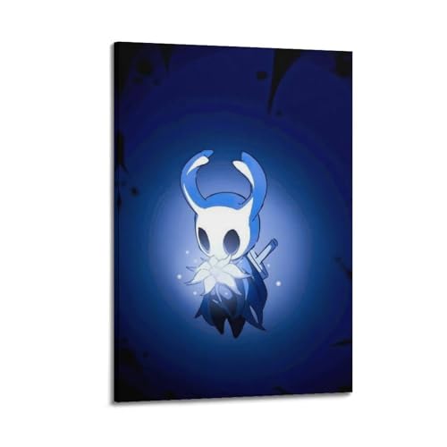 VBHEJRNE Póster de caballero hueco de videojuegos, 1 póster decorativo de lienzo para pared e imagen artística moderna para decoración de dormitorio familiar, 40 x 60 cm