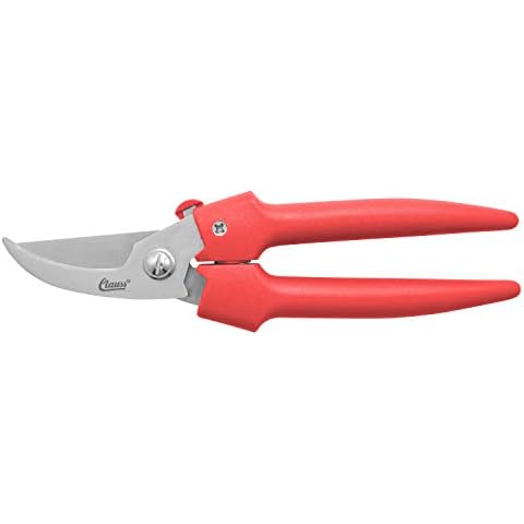 Clauss Heavy Duty By-Pass Blade Action Pruner, 7.5”, Red (20053) Cover