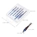 LIFKOME 6pcs Hss Hex Shank Drill Tap Set M3-m10 for Stainless Steel Thread Tapping, Countersink and Chamfering, Spiral Flute Drill Bits for Metalworking and Industrial Use