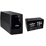 Prodotto 2: Batteria ermetica al piombo. Tensione 12 V e capacità 7.2 Ah.