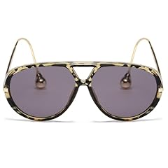 Yellow Leopard Frame / Grey Lens