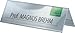 Produktbild SIGEL TA132 Tischaufsteller Dachform 5er Pack für 19 x 6 cm, Tisch-Namensschilder für beidseitige Präsentation, incl. 5 Einsteckkarten