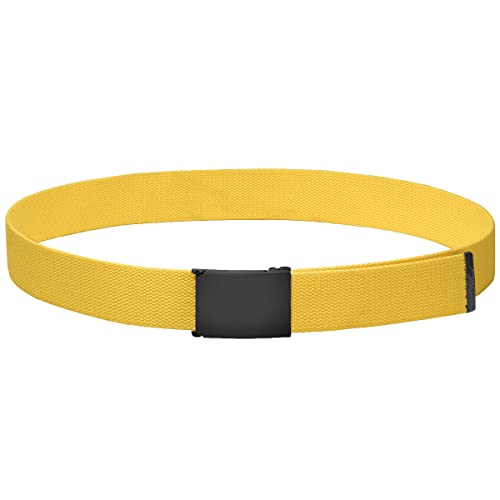 Image of Falari Canvas Web Belt Fully Adjustable Cut to Fit Golf Belt Flip Top Buckle