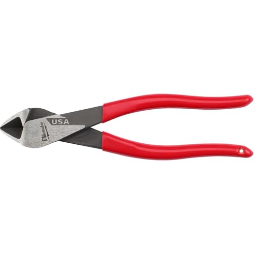 Milwaukee Electric - 8 Diagonal Dipped Grip Cutting Pliers USA