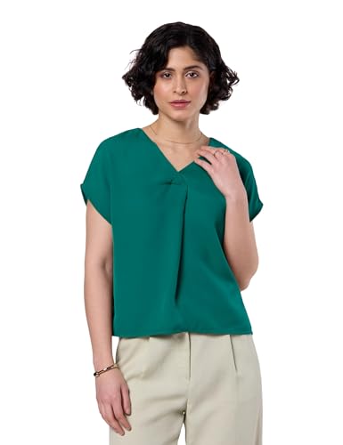 Image of Symbol Premium Women's Relaxed Fit Crop Top | Desk-to-Dinner (Available in Plus Sizes) Polyester