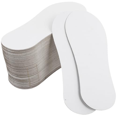 DEARMAMY Organizador Versátil para Calcetines de Corte 50 Insertos de Cartón Diseño Funcional y Material Papel Blanco para Uso en Casa