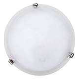  Alabastro plafoniera White Alabaster / cromo chiodo E27 1x 60W MAX