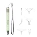 Domybest Stylo de Diamond Painting avec Lumière Stylo de Forage de Peinture au Diamant Stylo Peinture Diamant Lumineux Rechargeable avec 6 Pièces Tête de Rechange de Stylo